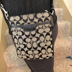 Black Coach Cross Body Bag